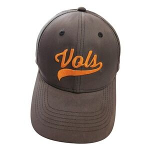 Volunteer Traditions Tennessee‎ Vols Hat Brown Orange Perforated Snapback Cap